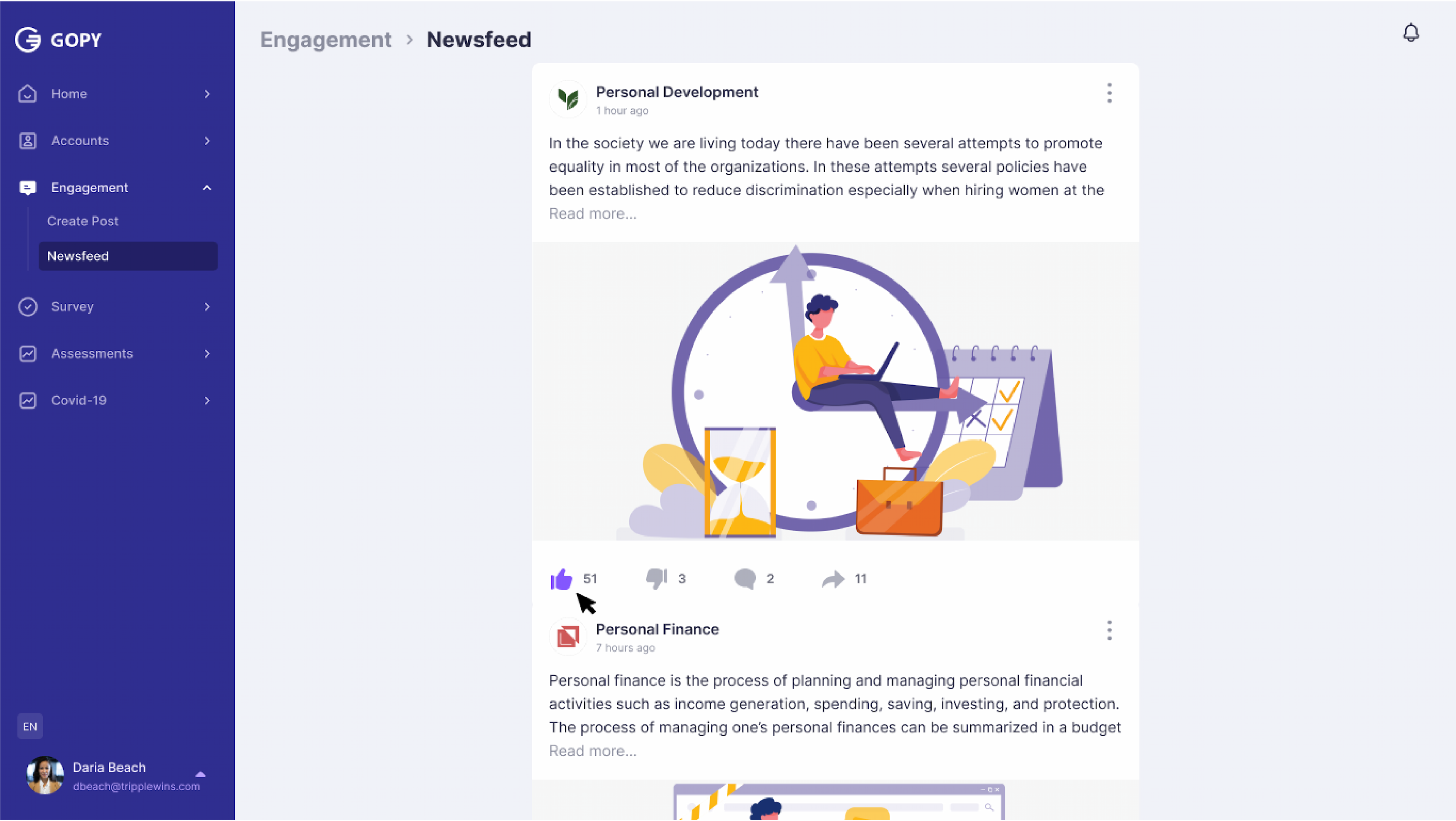 Raising employee awareness